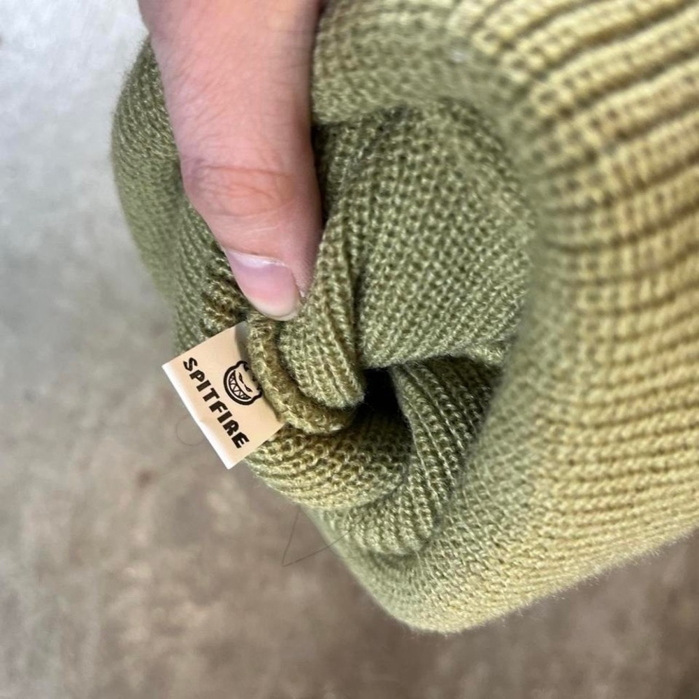Vintage Y2K Spitfire green beanie - Picture 4 of 6